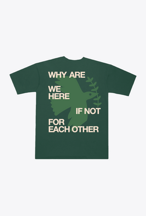 Peace Heavyweight T-Shirt - Botanical Green