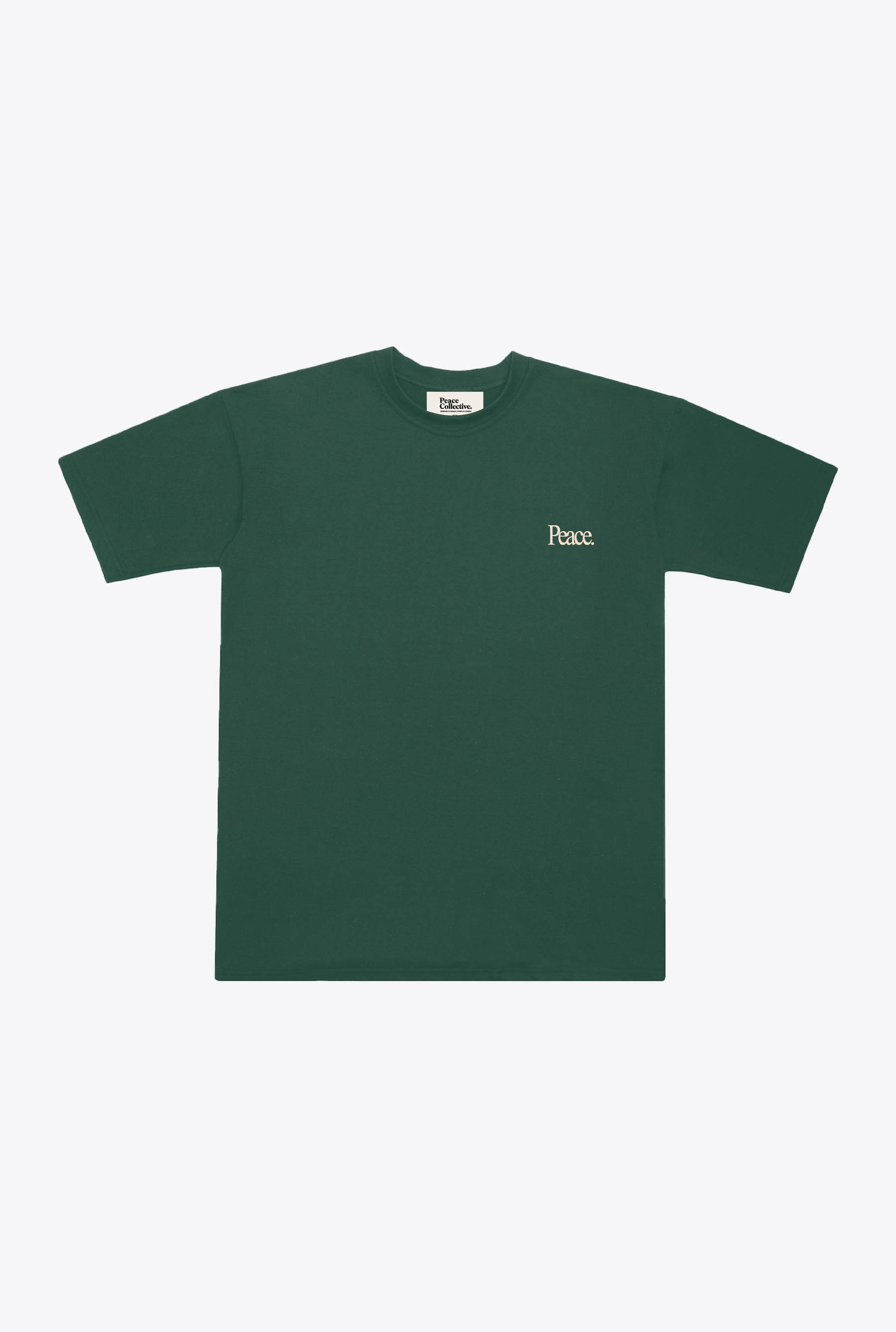 Peace Heavyweight T-Shirt - Botanical Green
