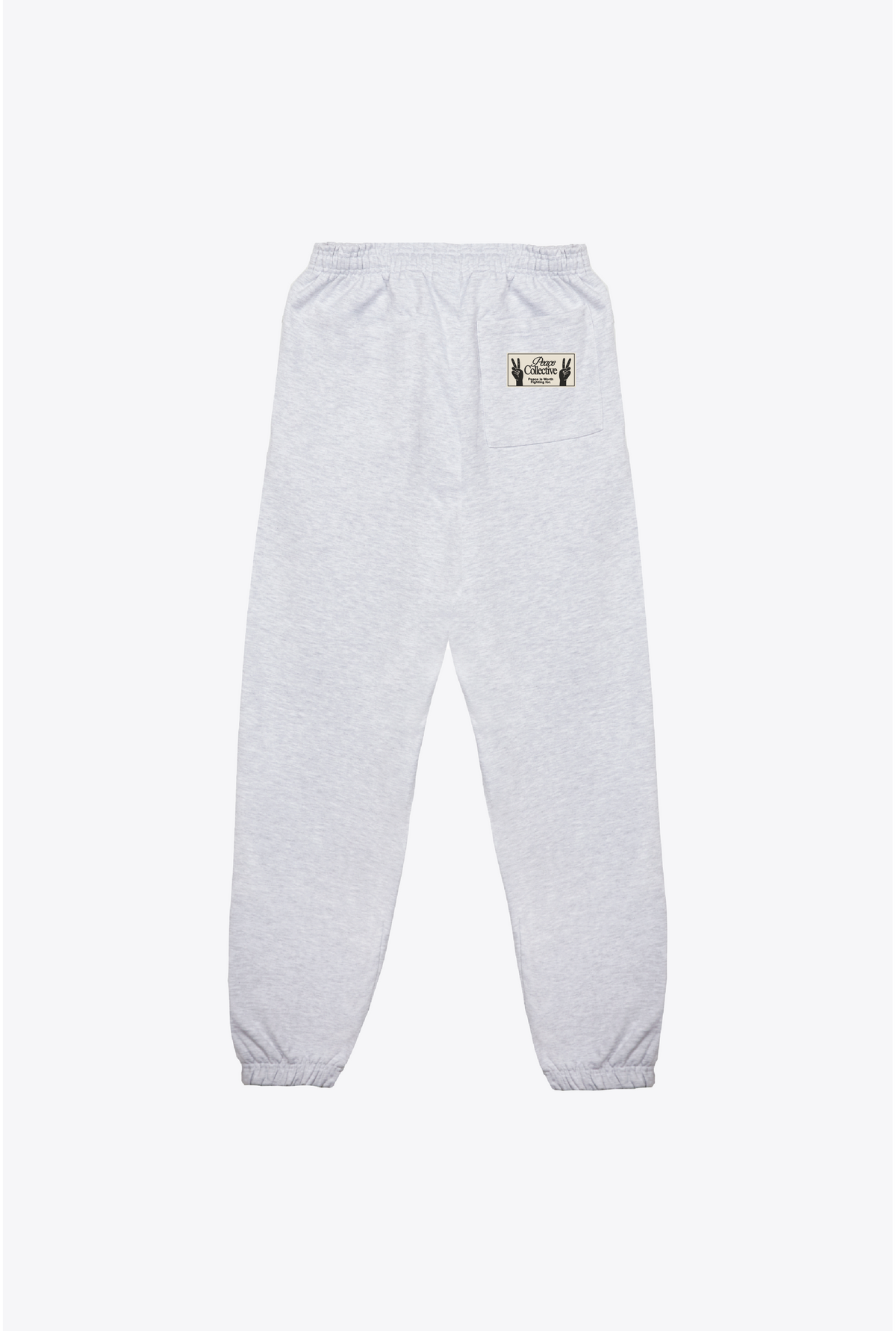 Peace Emblem SuperHeavy™️ Jogger - Ash