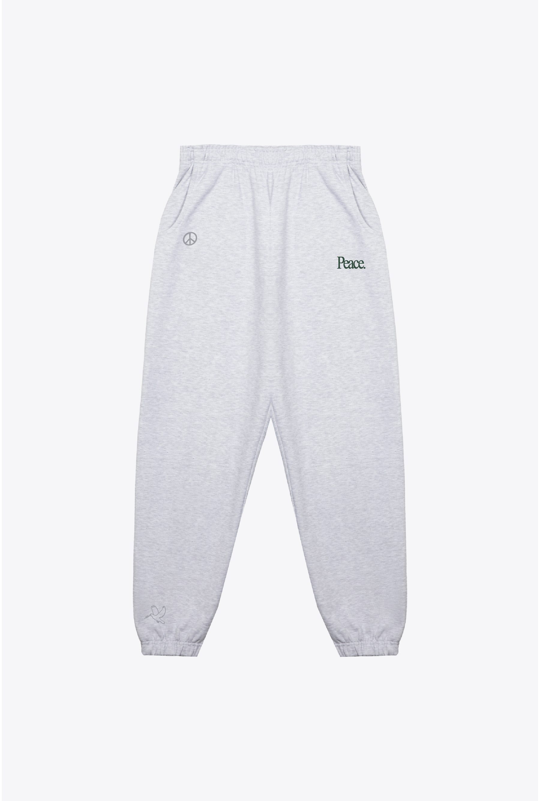 Peace Emblem SuperHeavy™️ Jogger - Ash