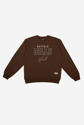 Buffalo Bills Heavyweight Crewneck - Cocoa
