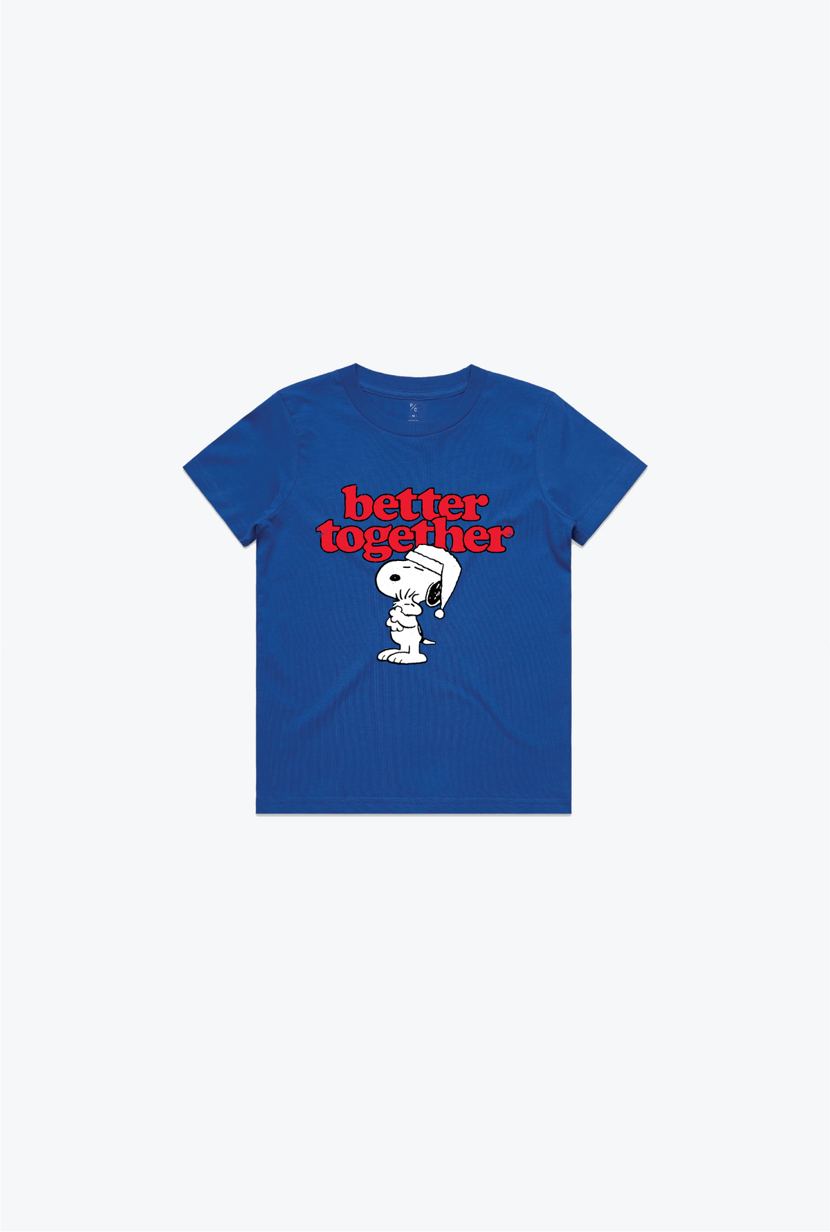 P/C x Peanuts Snoopy Better Together Kids T-Shirt - Royal