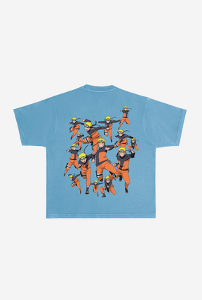 P/C x Naruto Heavyweight T-Shirt - Pebble Blue
