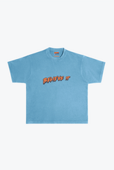 P/C x Naruto Heavyweight T-Shirt - Pebble Blue