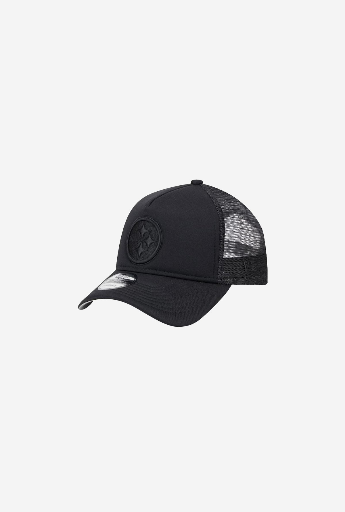Pittsburgh Steelers 9FORTY A-Frame All Day Trucker - Black/Black