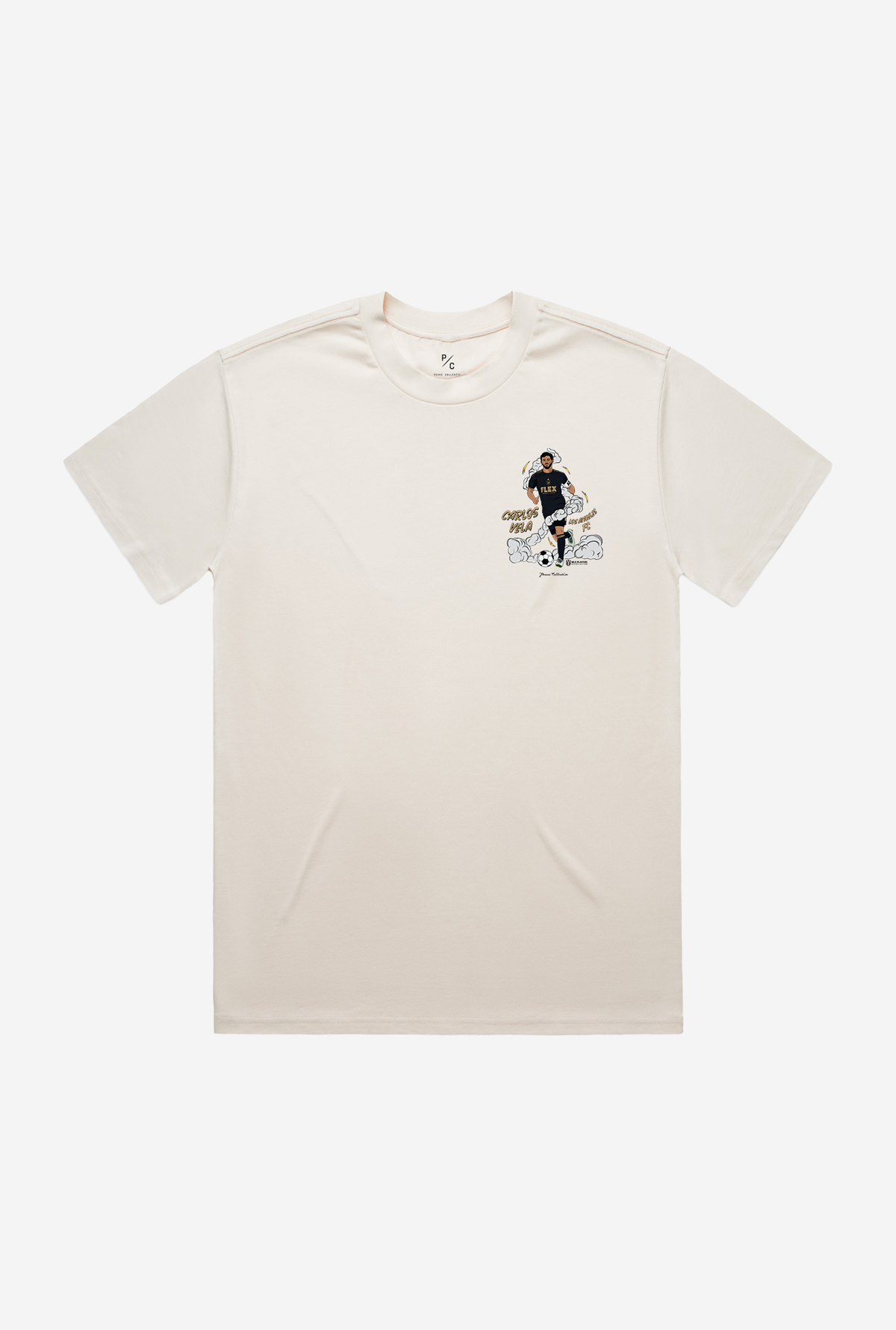 Carlos Vela Player Graphic Premium T-Shirt - Ivory