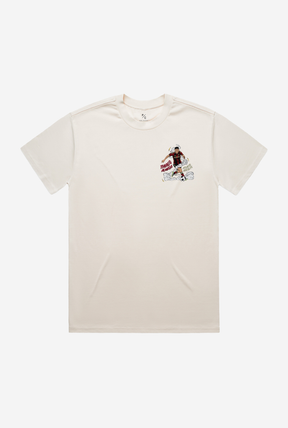 Thiago Almada Player Graphic Premium T-Shirt - Ivory