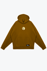 Toronto Raptors Fanleisure Heavyweight Hoodie - Washed Brown
