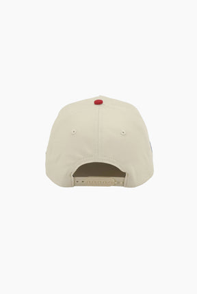 P/C x Arthur A-Frame Cap - Ivory / Red