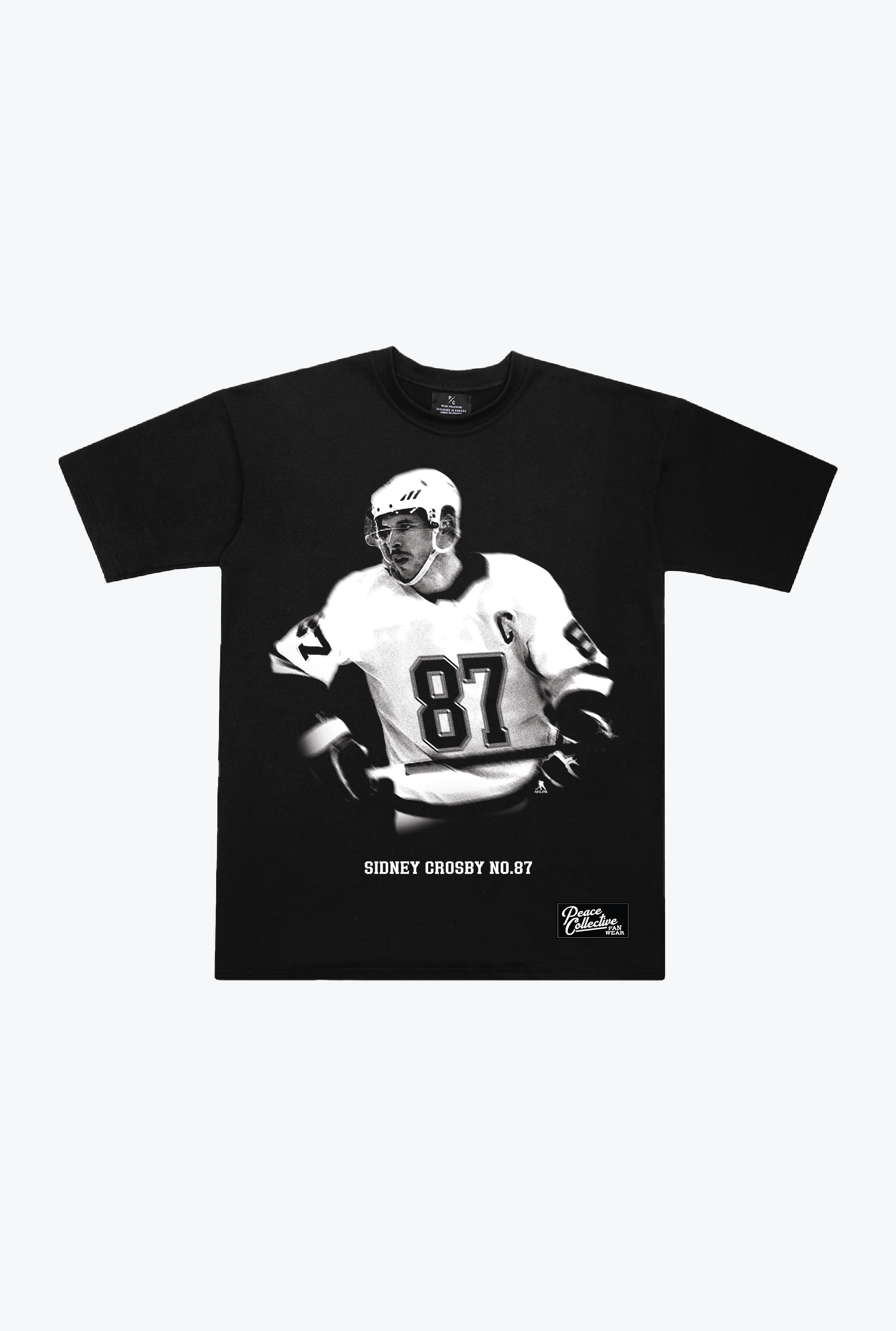 Sidney Crosby Memorial Heavyweight T-Shirt - Black