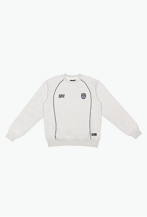 San Diego FC Sudadera de Cuello Redondo Pesada - Ceniza
