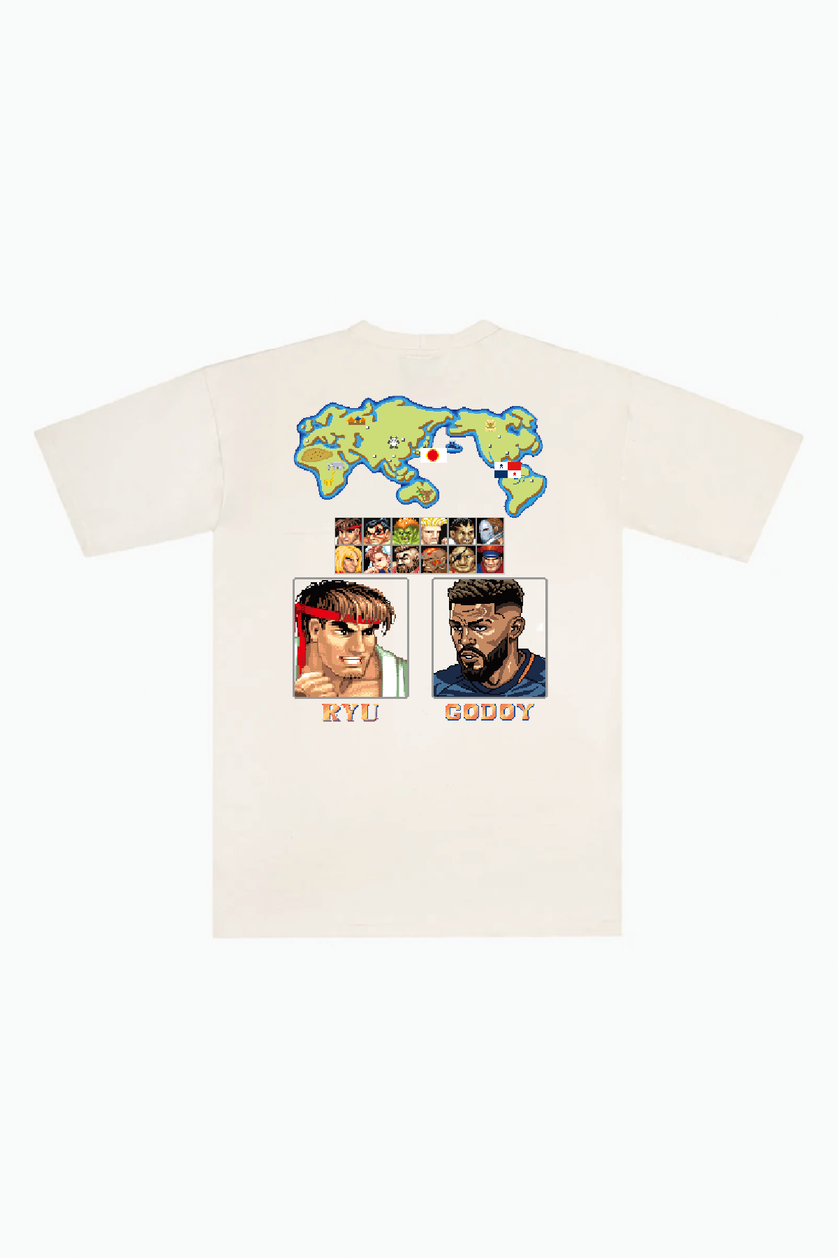 San Diego FC x Street Fighter Select Premium T-Shirt - Ivory