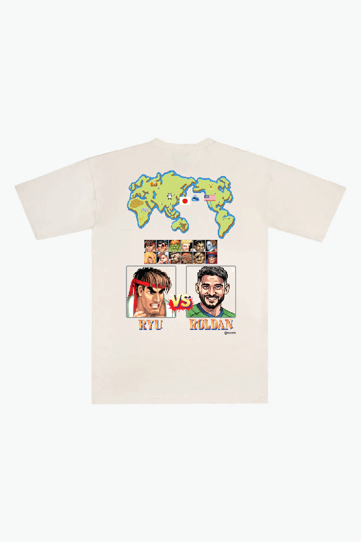 Seattle Sounders FC x Street Fighter Select Premium T-Shirt - Ivory