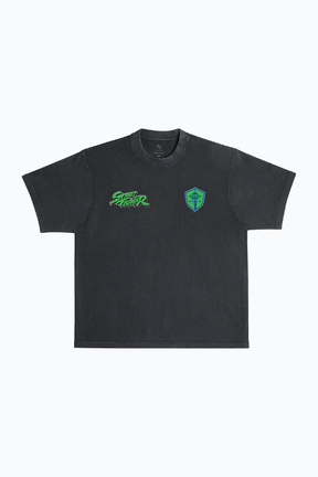 Seattle Sounders FC x Street Fighter All Fighters Premium T-Shirt - Black