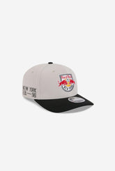 New York Red Bulls Jersey Hook 2025 9SEVENTY Cap - Grey