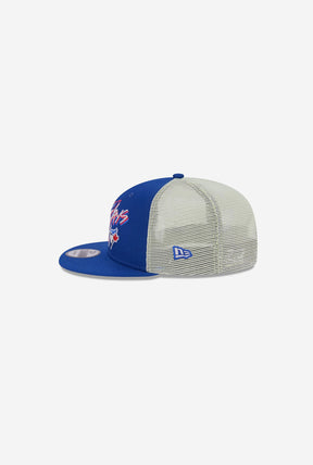 Toronto Blue Jays 9FIFTY Neon Youth Trucker Hat - Blue