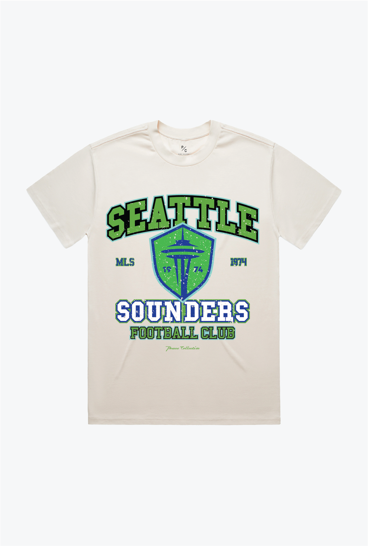 Seattle Sounders FC Essentials T-Shirt - Ivory