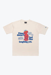 Sesame Street Elmo Heavyweight T-Shirt - Ivory
