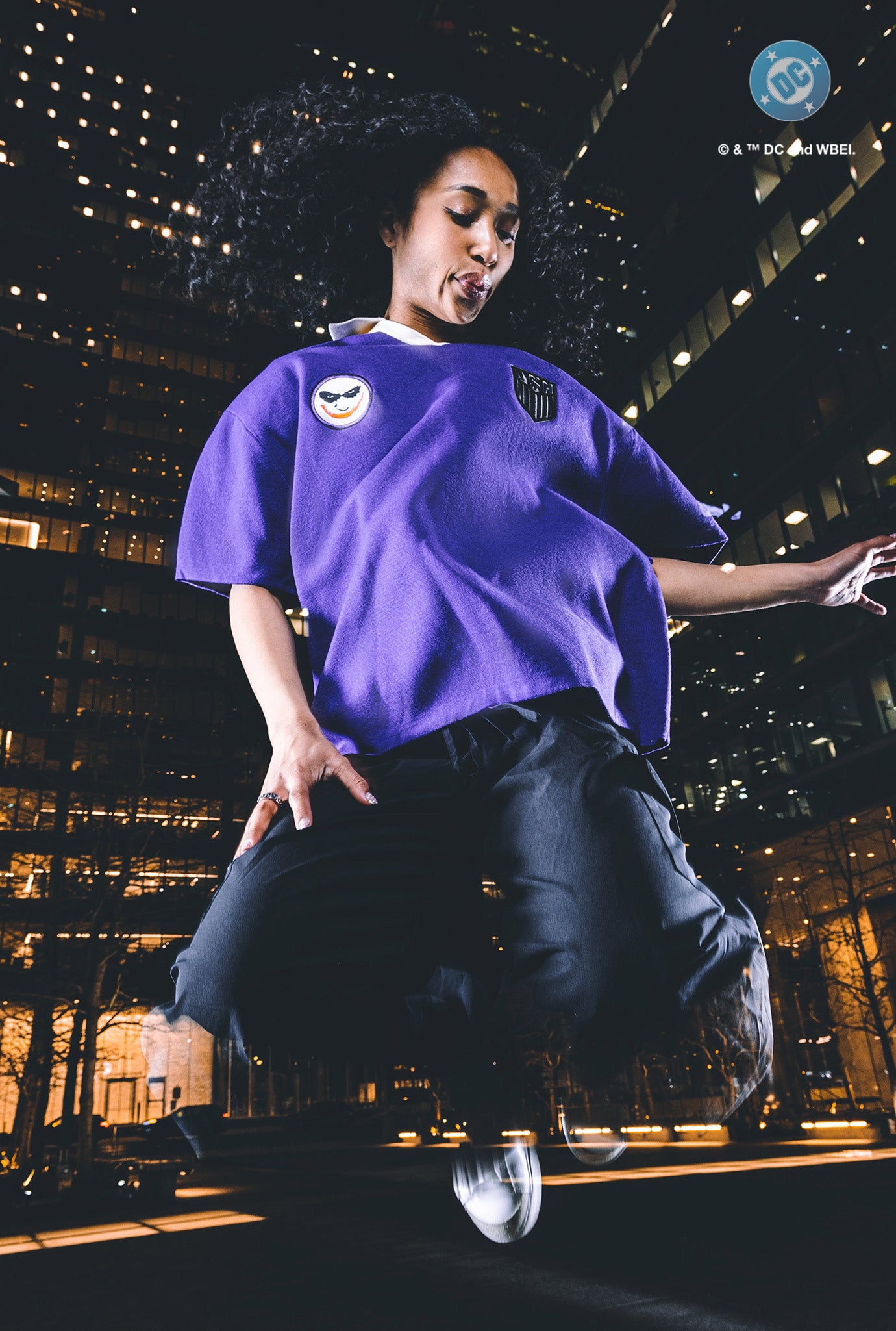 Jersey de punto US Soccer x DC Comics Joker - Púrpura