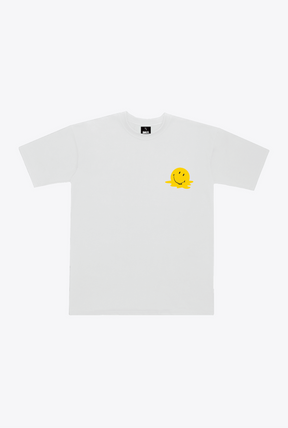 P/C x Smiley: Tired of Being Tired Heavyweight T-Shirt - White