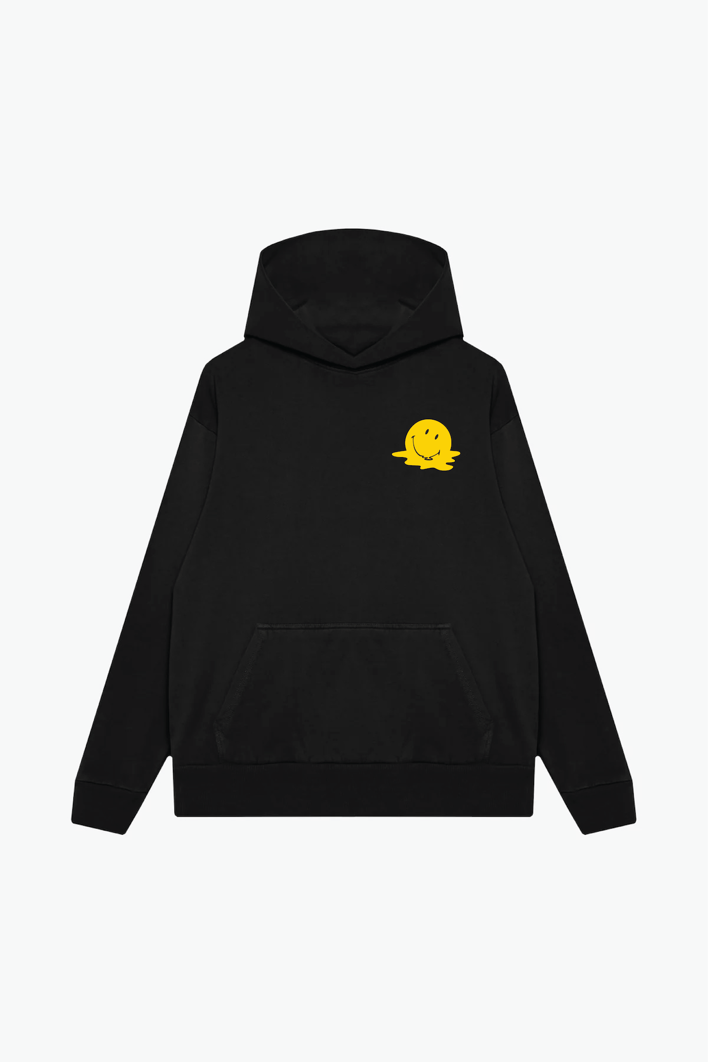 P/C x Smiley: Tired of Being Tired Heavyweight Hoodie - Black