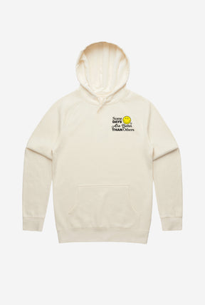 SMILEY: Some Days Are Better Than Others Hoodie - Ivory