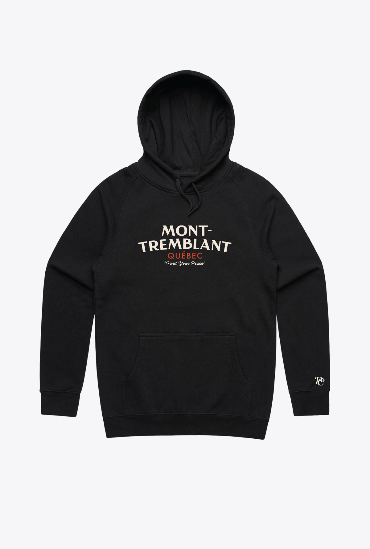 Mont-Tremblant Winter Escape Hoodie - Black