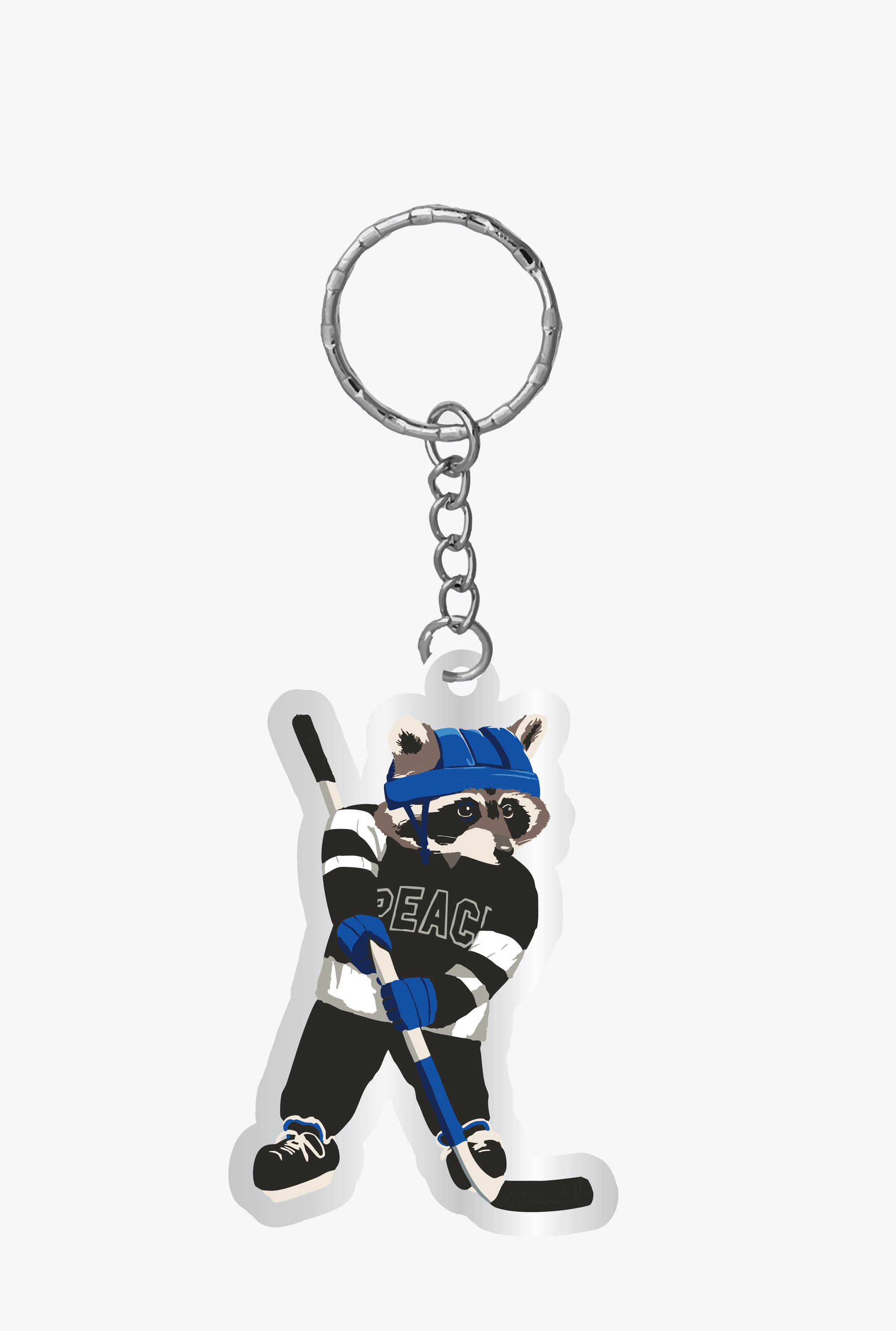 Trash Teddy Keychain - Royal