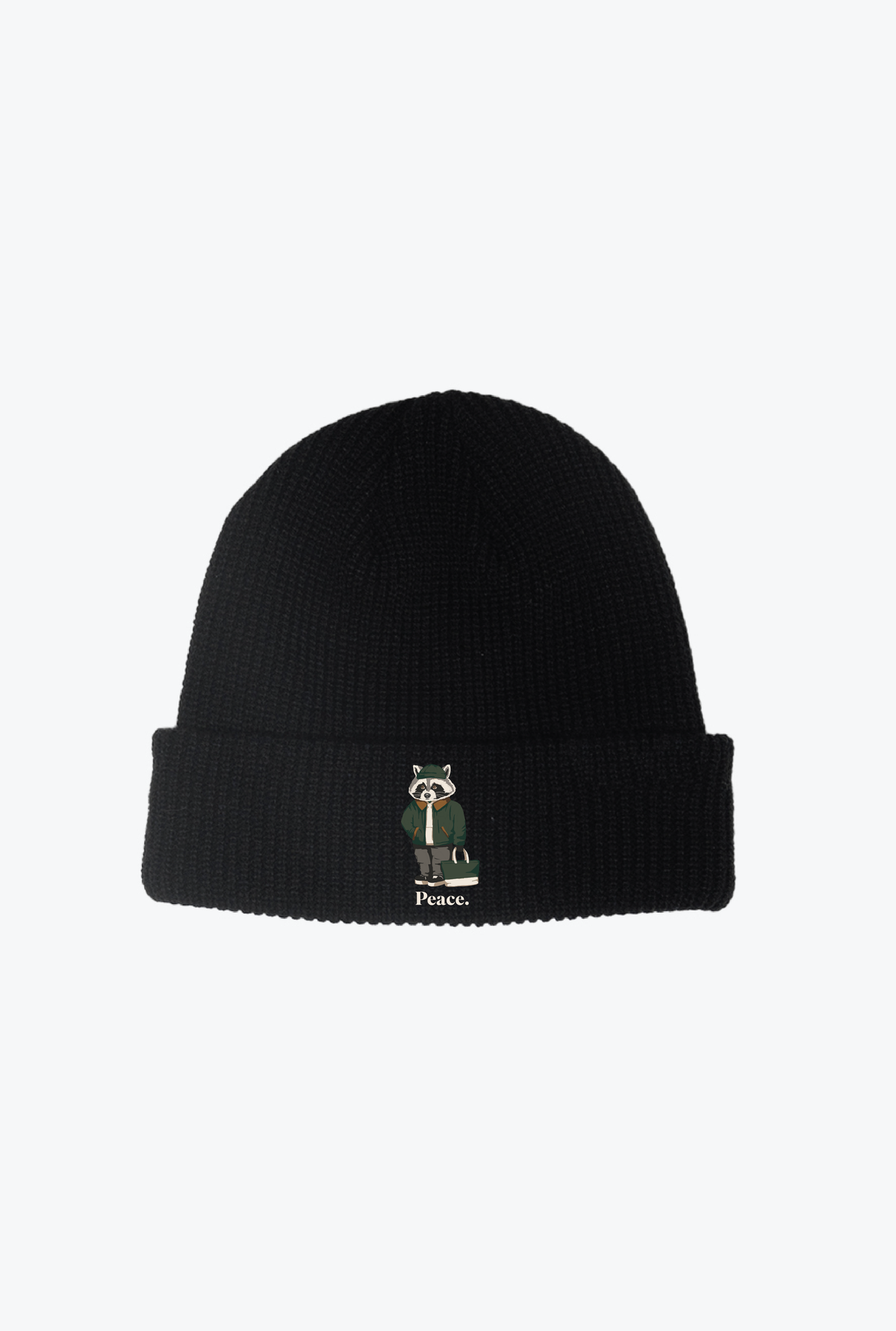 Fashion Trash Teddy Beanie - Black