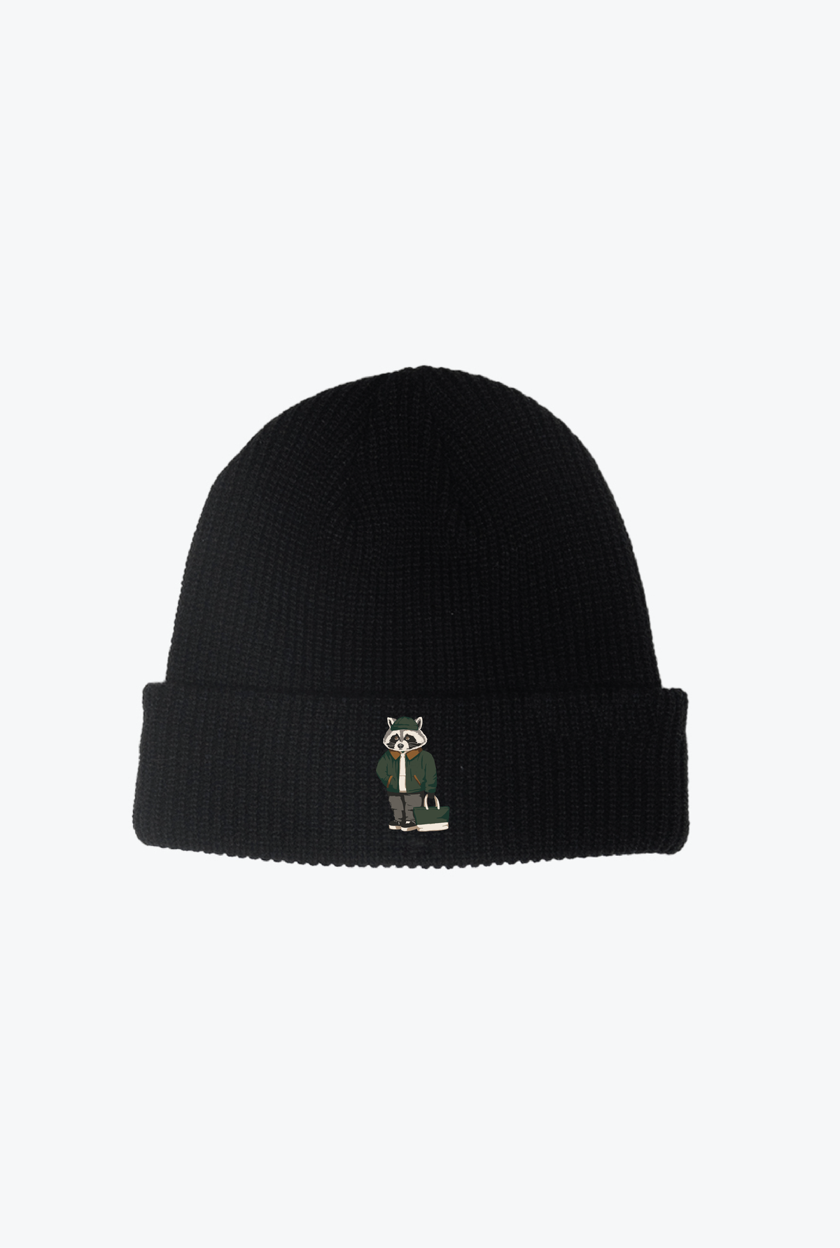 Fashion Trash Teddy Beanie - Black