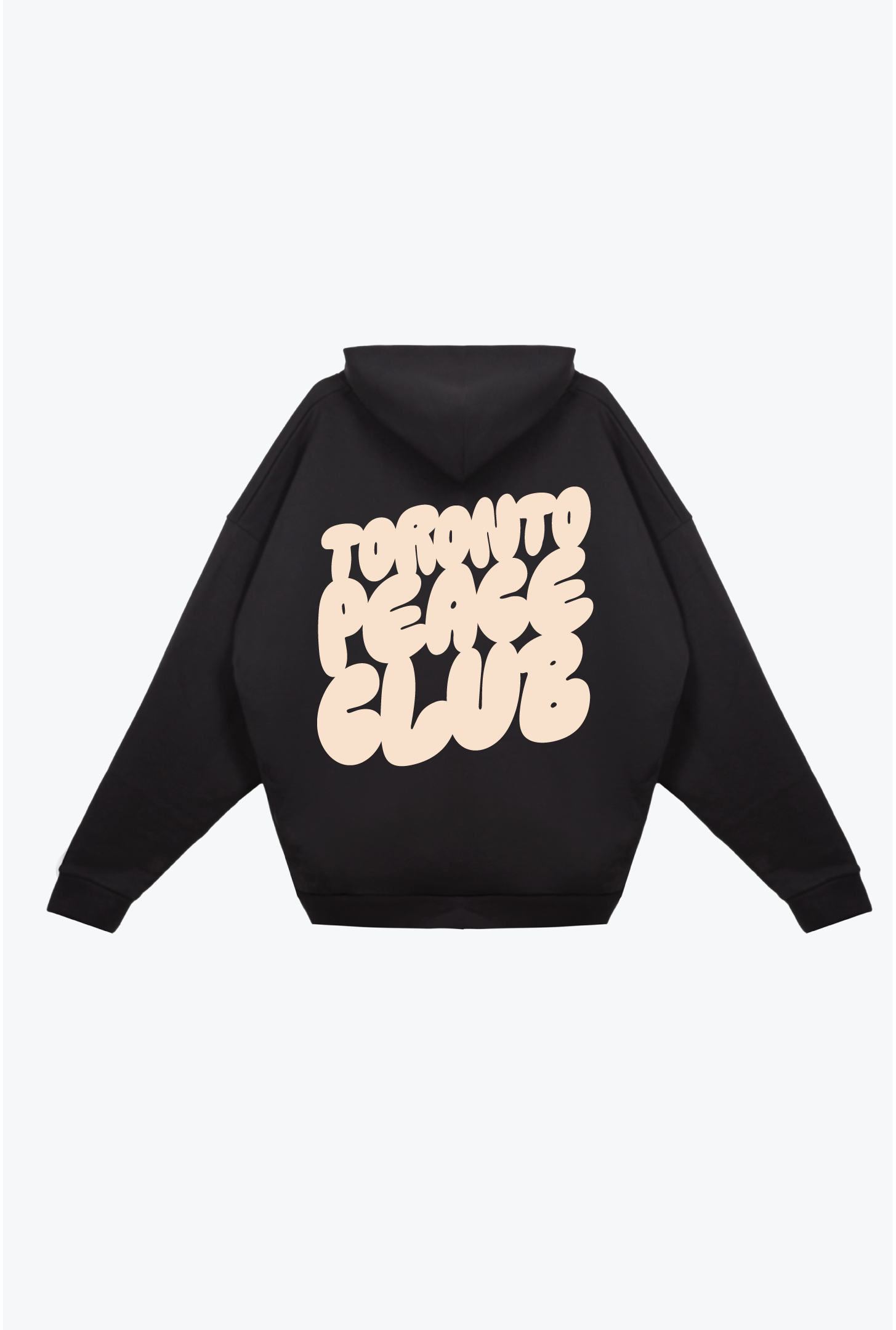 Toronto Peace Club Heavyweight Hoodie Black - Main Image