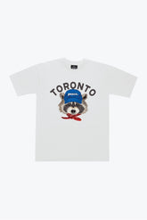 Toronto Trash Teddy Heavyweight T-Shirt - White