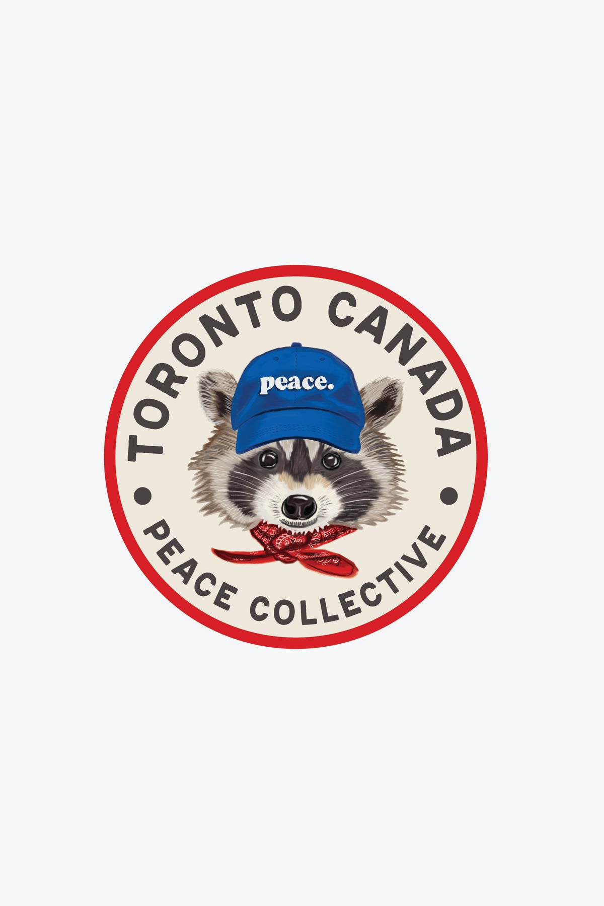 Toronto Trash Teddy Patch - Ivory