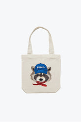 Toronto Trash Teddy Tote Bag - Natural