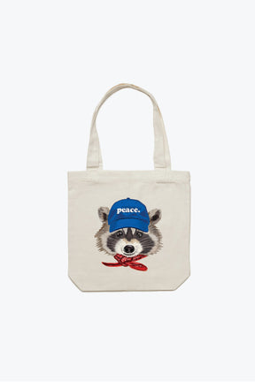 Toronto Trash Teddy Tote Bag - Natural