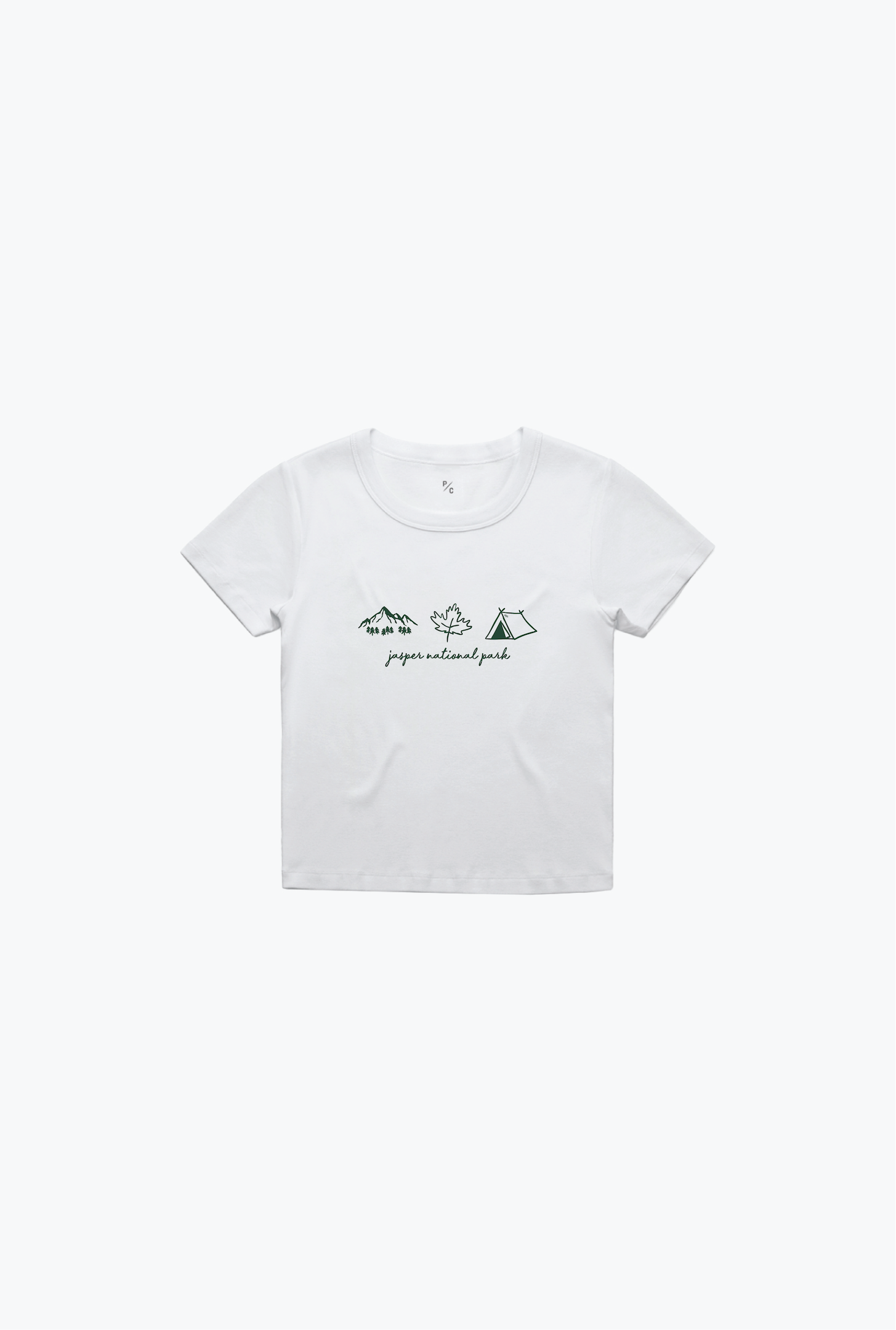 Camiseta bebé Jasper National Park - Blanca