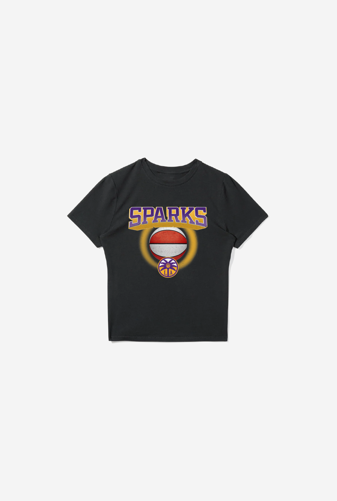 Los Angeles Sparks Baby Tee - Black