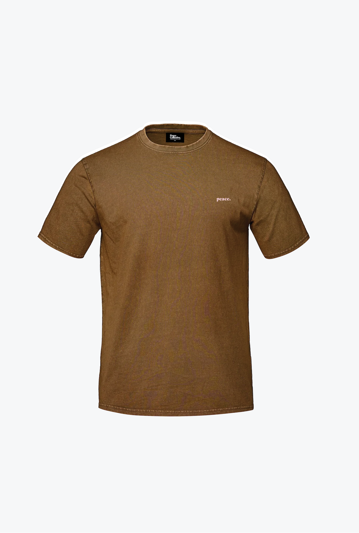 It's Not Me Heavyweight Garment Dyed T-Shirt - Caramel