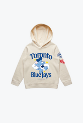 Toronto Blue Jays x Care Bears Champion Kids Hoodie - Ivory