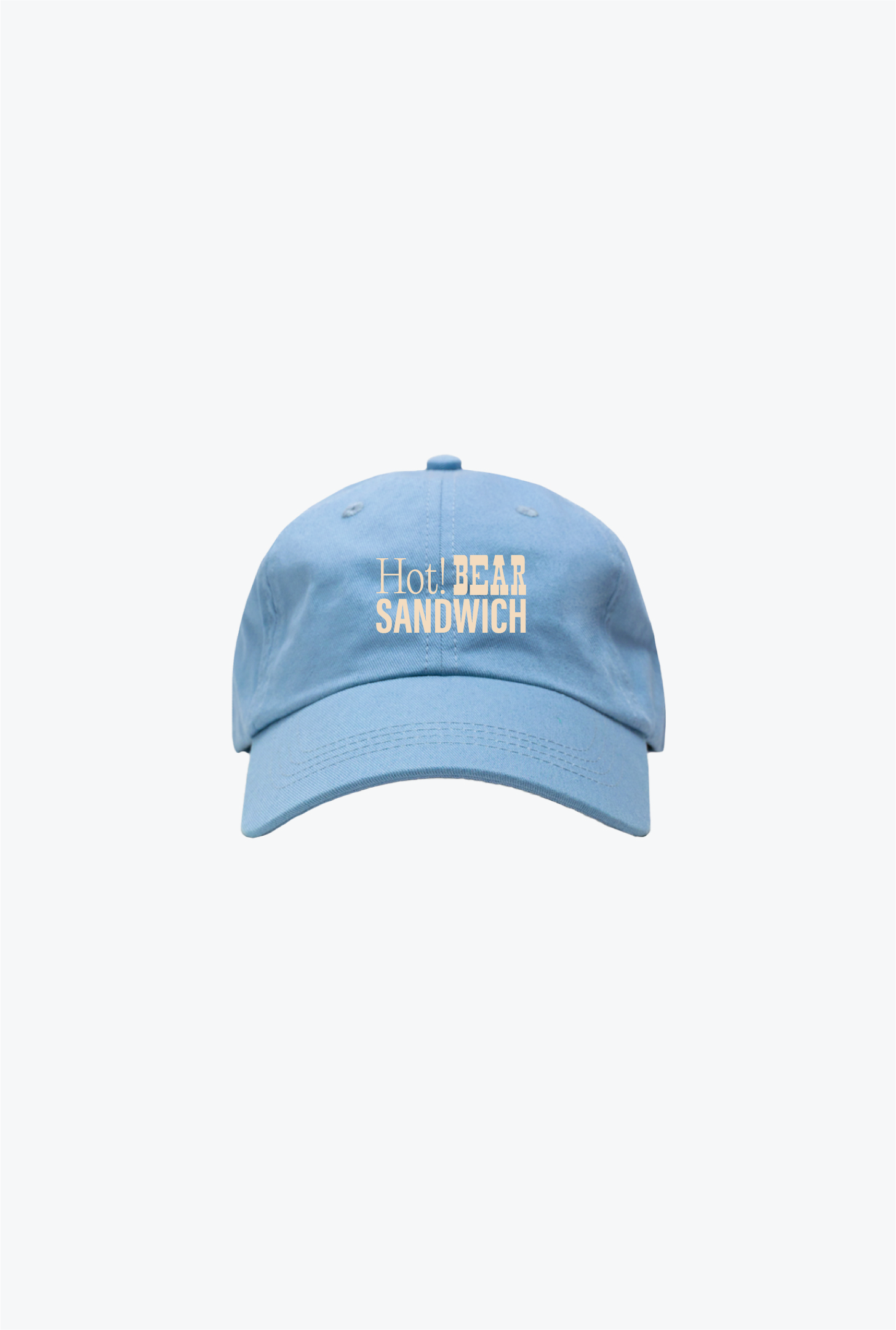 P/C x BEAR Steak Sandwiches Ad Dad Cap - Vista Blue