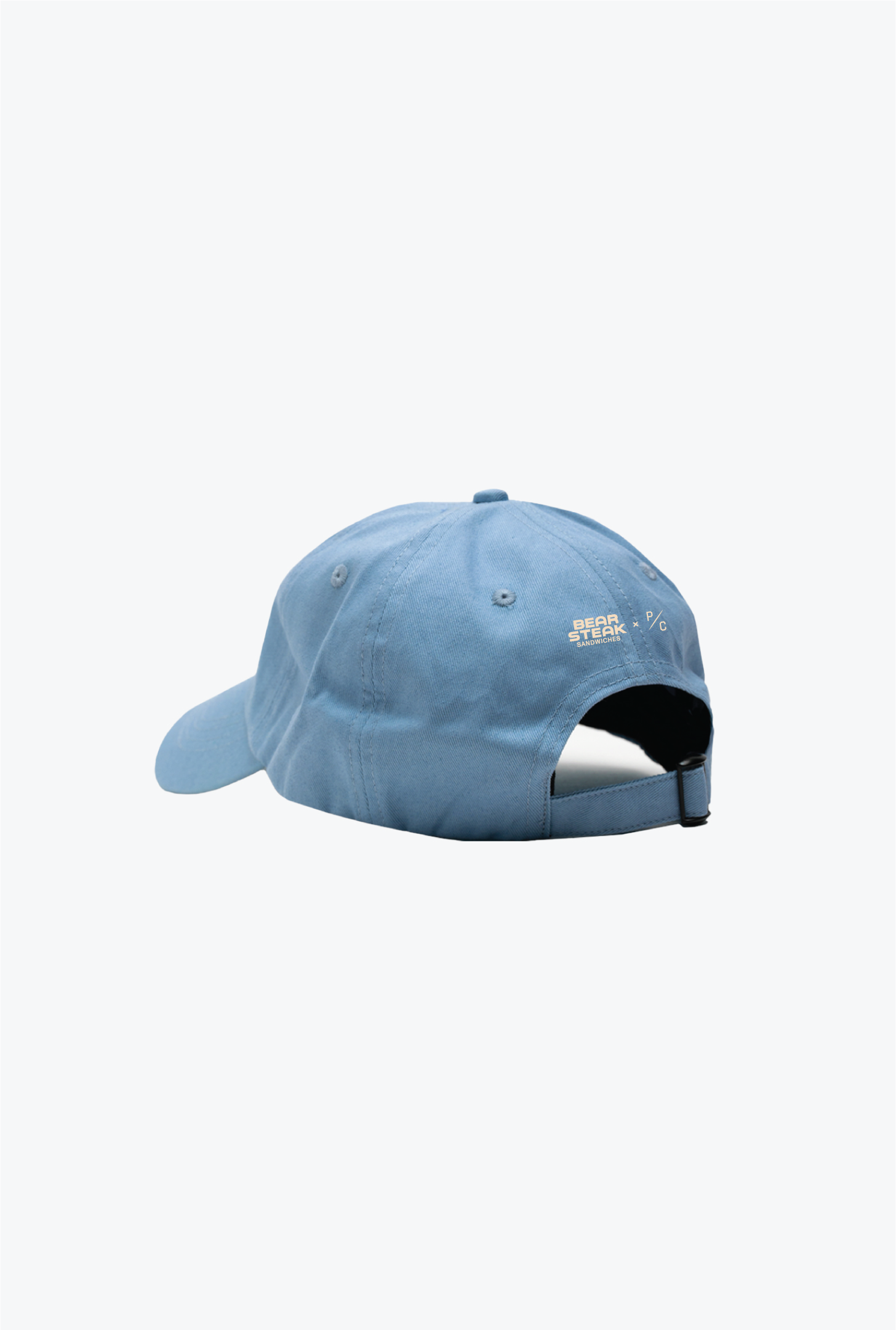 P/C x BEAR Steak Sandwiches Ad Dad Cap - Vista Blue
