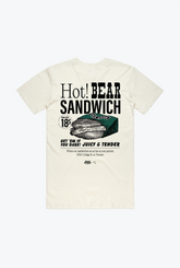 P/C x BEAR Steak Sandwiches Ad T-Shirt - Ivory