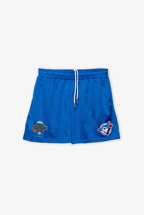 Toronto Blue Jays 1992 World Series Mesh Shorts - Blue