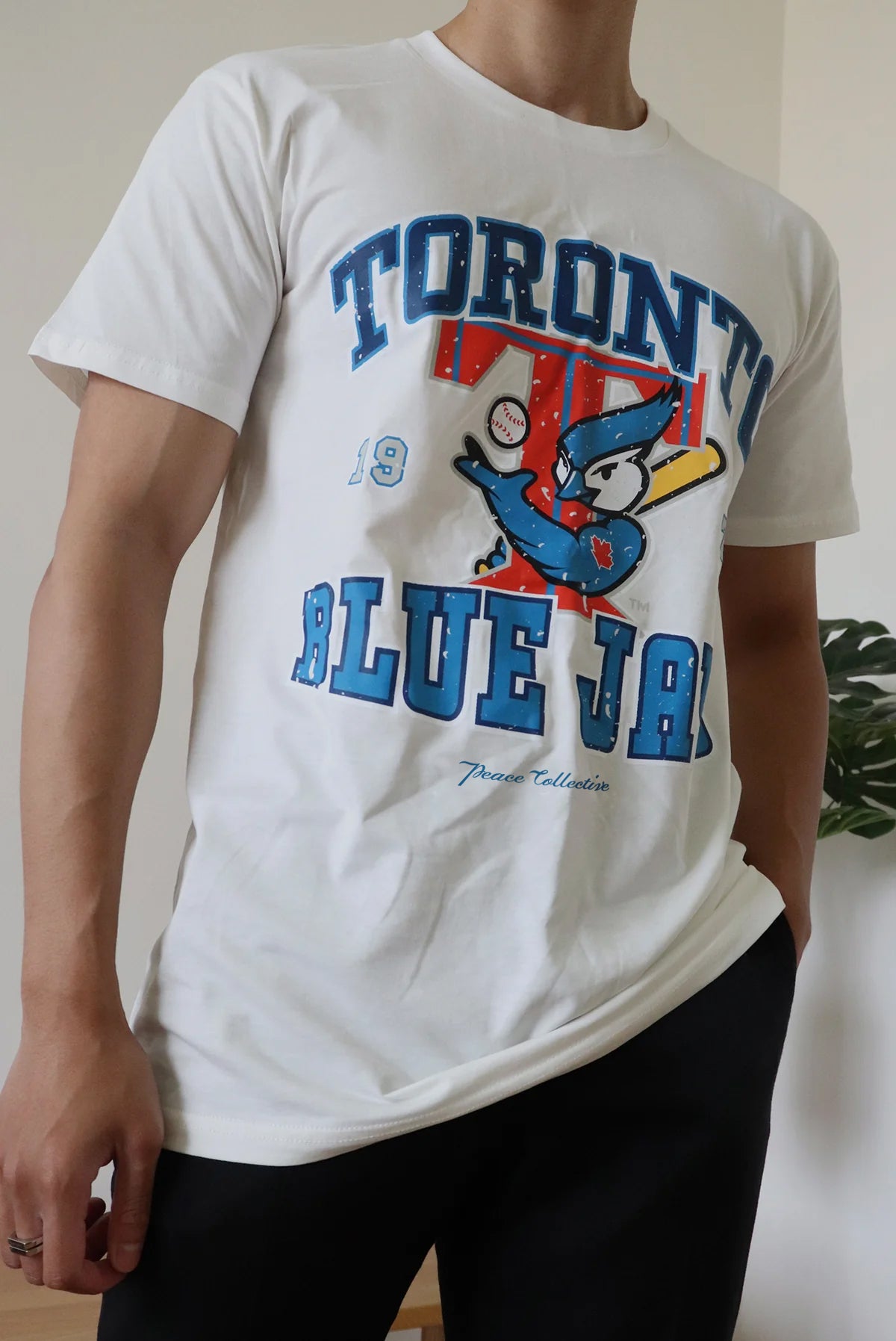 Toronto Blue Jays Vintage Washed T Shirt - Ivory