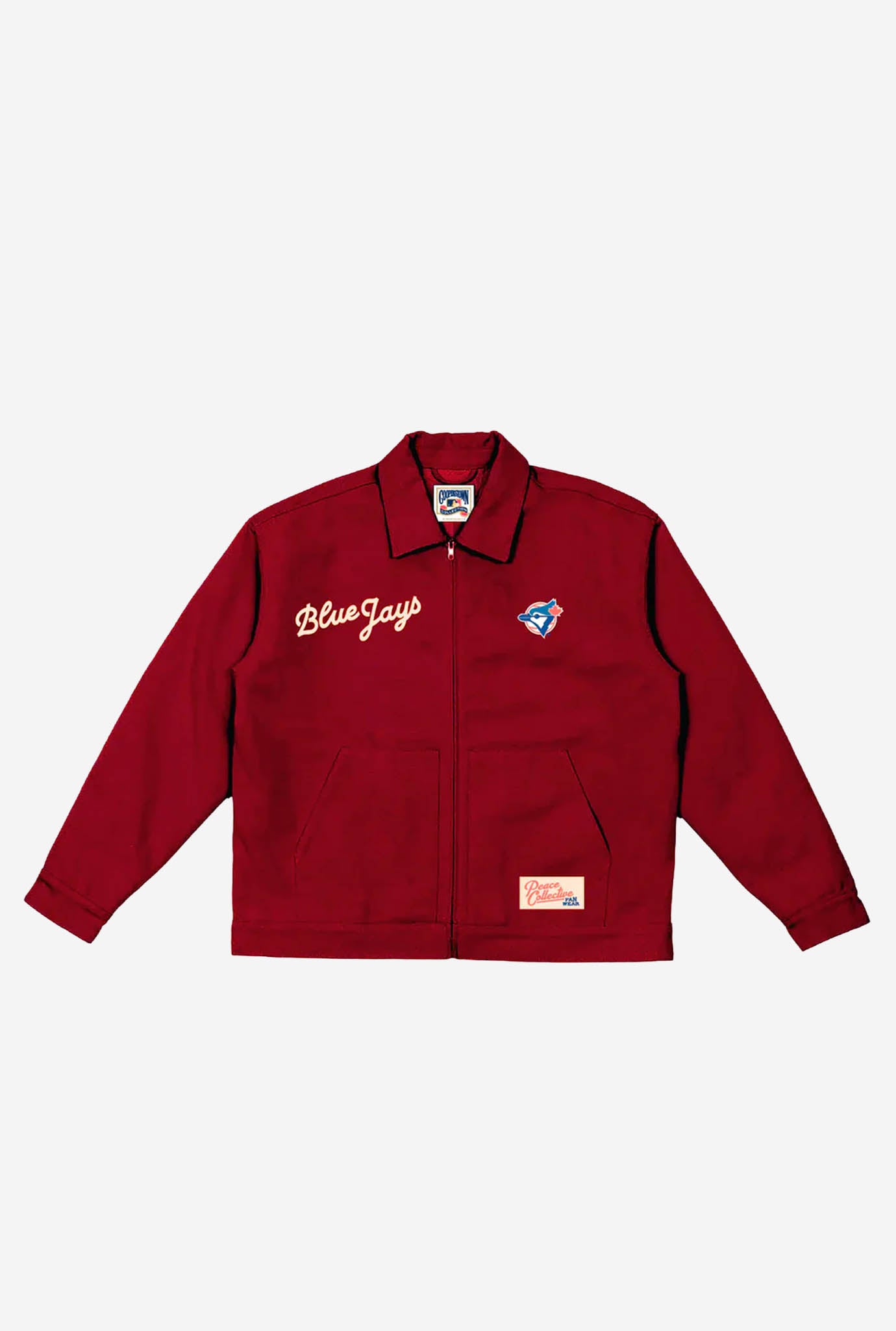Veste de travail des Blue Jays de Toronto, champions 1992/1993 - Bordeaux