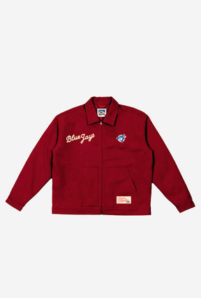 Veste de travail des Blue Jays de Toronto, champions 1992/1993 - Bordeaux