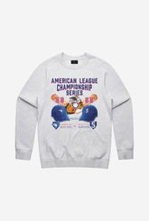 ALCS 2025: Toronto Blue Jays vs. Seattle Mariners Crewneck - Ash