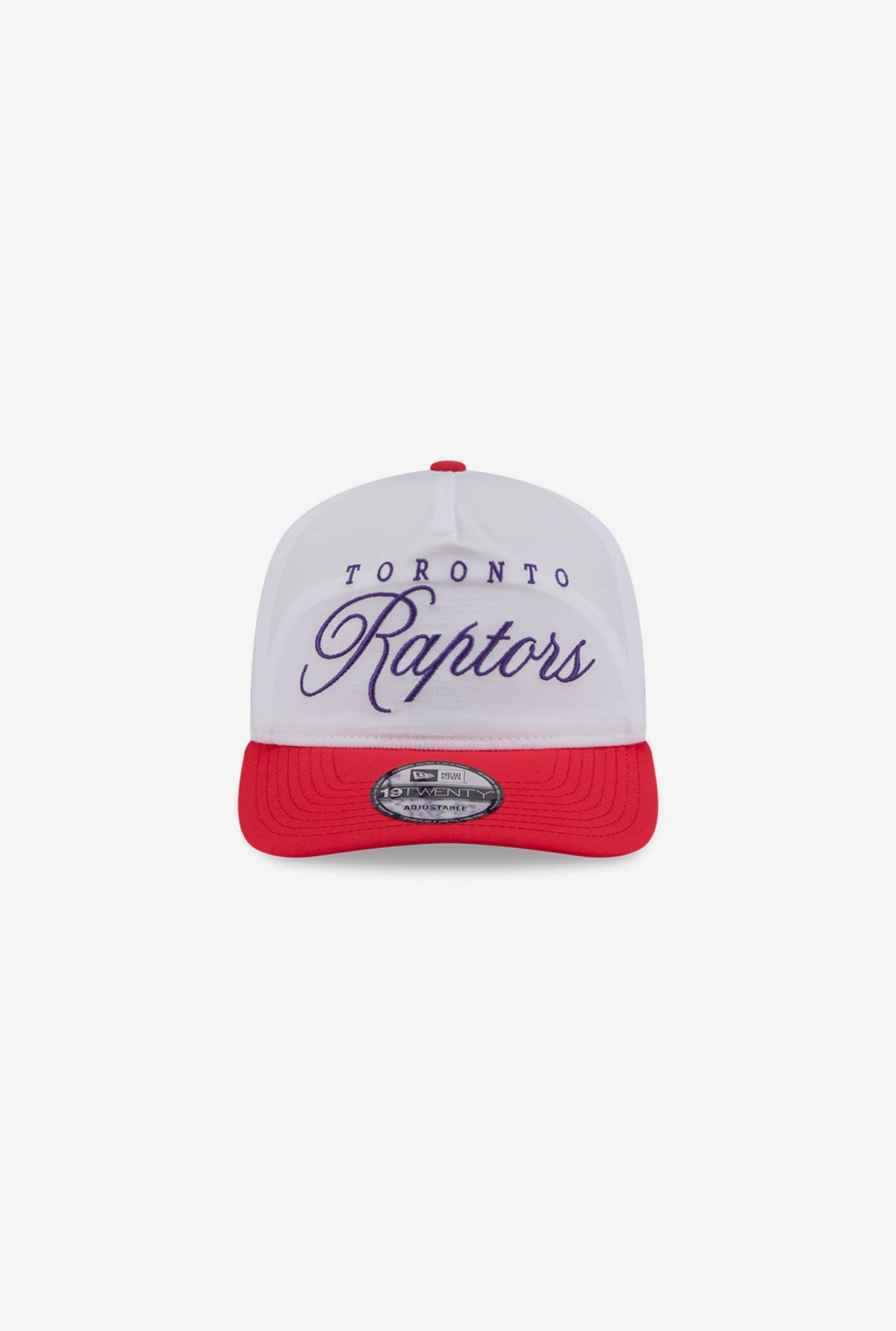 Toronto Raptors 2025 Draft 19TWENTY Adjustable Cap - White