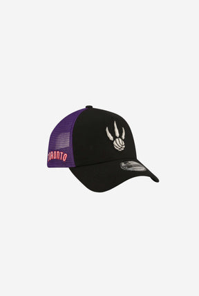 Toronto Raptors Classic 9FORTY Trucker Cap - Black