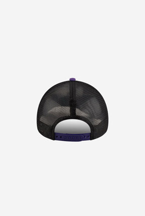 Toronto Raptors Classic 9FORTY Trucker Cap - Purple
